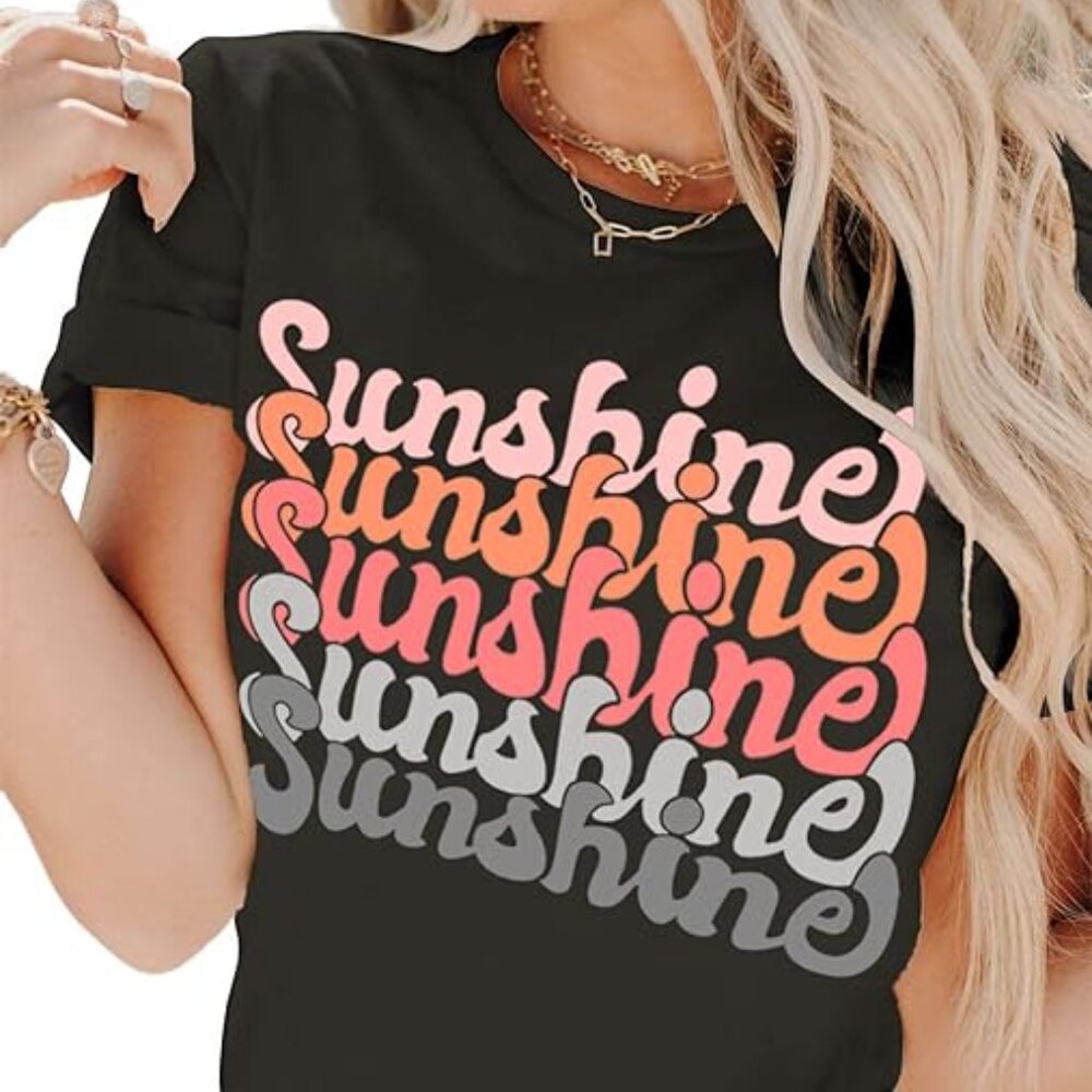 WOMAN'S SUNSHINE T-SHIRT ***NEW*** - Picture 4 of 7